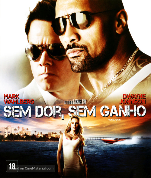 Pain &amp; Gain - Brazilian Blu-Ray movie cover