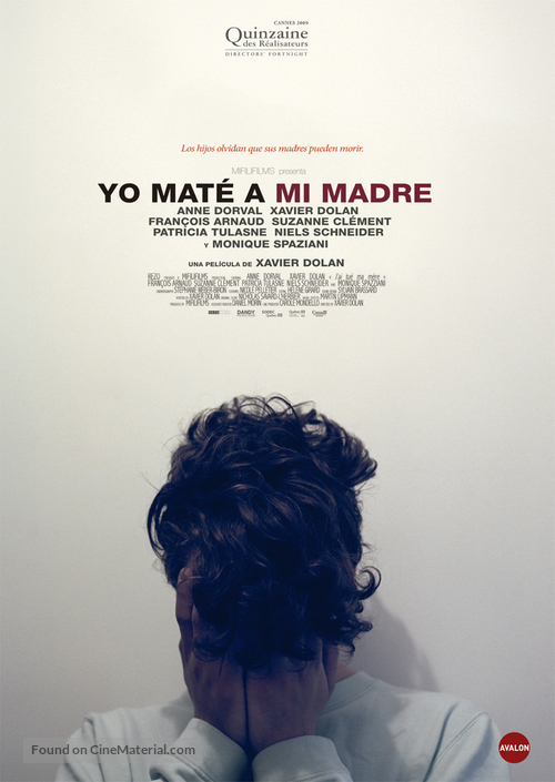 J&#039;ai tu&eacute; ma m&egrave;re - Spanish Movie Poster