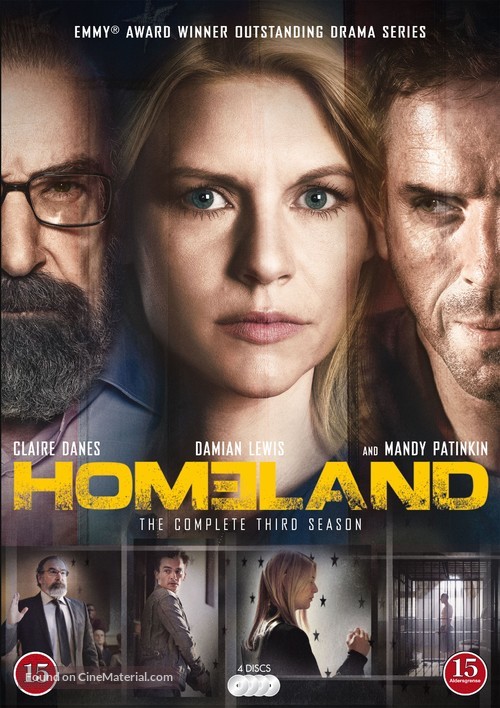 &quot;Homeland&quot; - Danish DVD movie cover