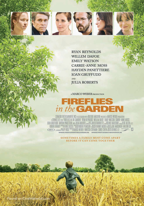 Fireflies in the Garden - Dutch Movie Poster