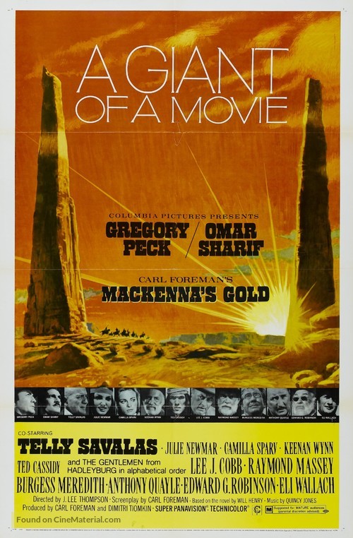 Mackenna&#039;s Gold - Movie Poster