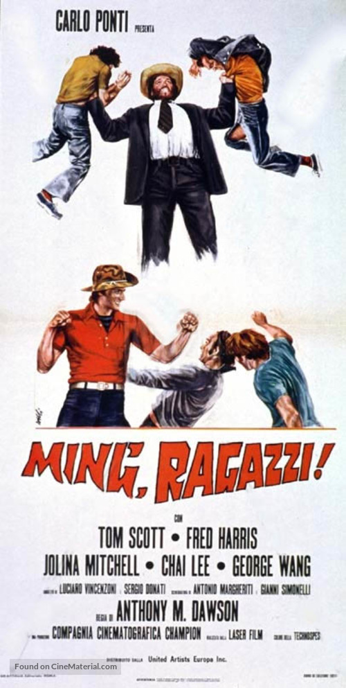 Ming, ragazzi! - Italian Movie Poster