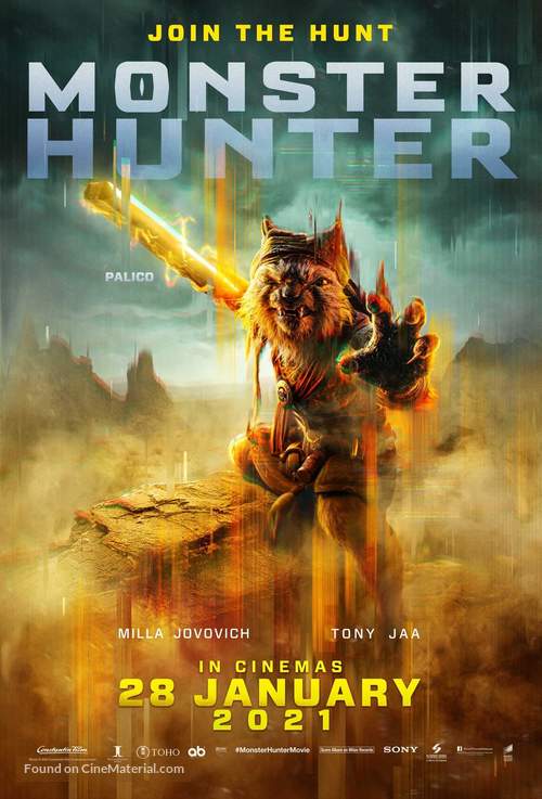 Monster Hunter - Malaysian Movie Poster