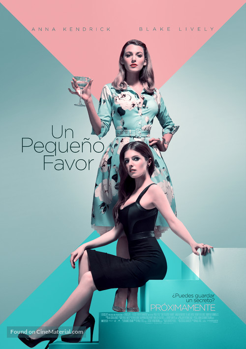 A Simple Favor - Argentinian Movie Poster