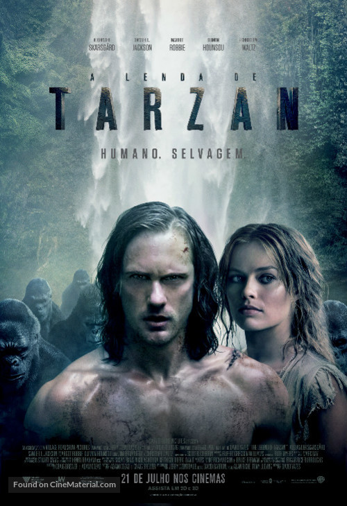 The Legend of Tarzan - Brazilian Movie Poster