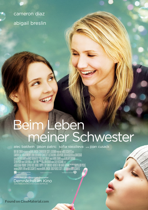 My Sister&#039;s Keeper - German Movie Poster
