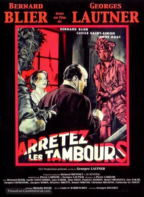 Arr&ecirc;tez les tambours - French DVD movie cover