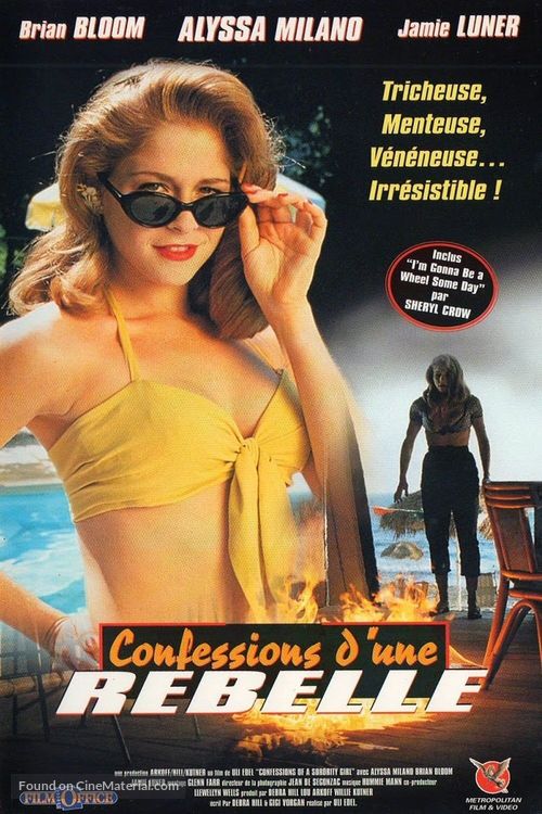 Confessions of a Sorority Girl - French Movie Cover