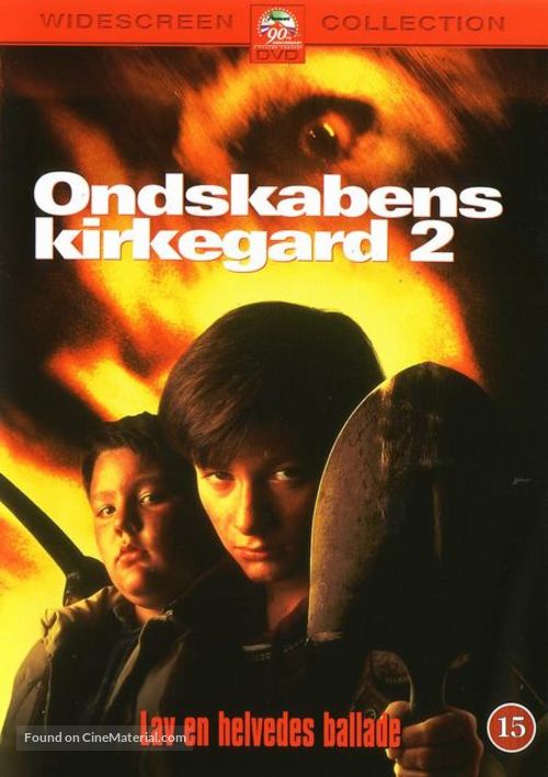Pet Sematary II - Danish DVD movie cover