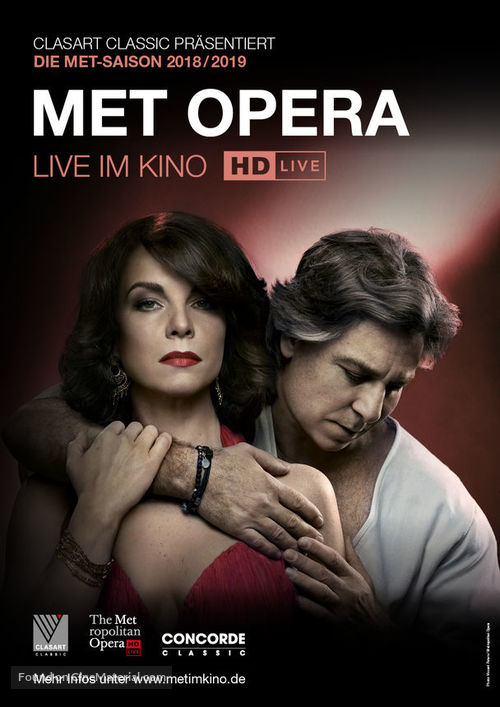 &quot;Metropolitan Opera: Live in HD&quot; - German Movie Poster