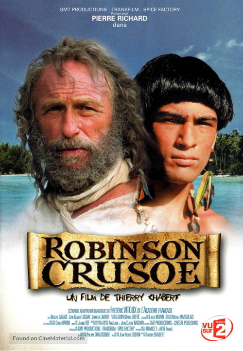 Robinson.Crusoe -.2003 Robinson-crusoe-french-movie-poster