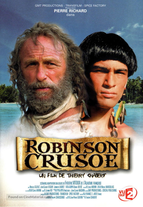 Robinson Cruso&euml; - French Movie Poster