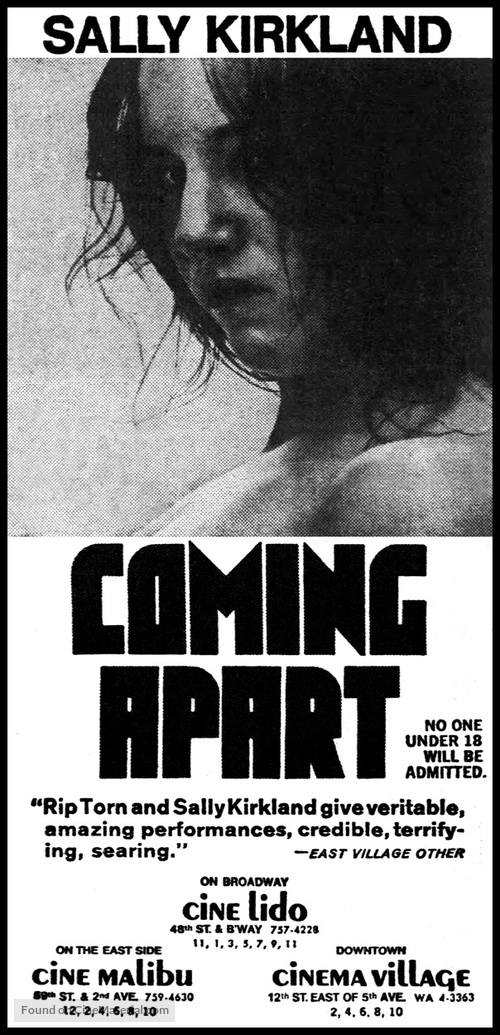 Coming Apart - poster