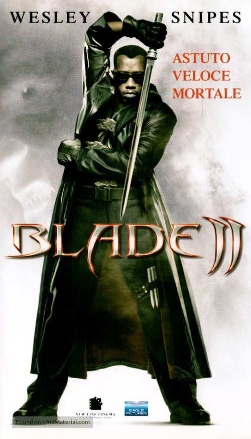 Blade 2 - Italian VHS movie cover