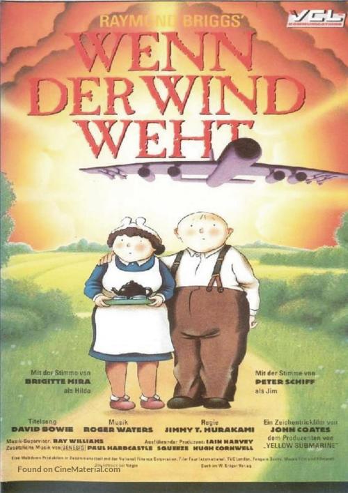 When the Wind Blows - German VHS movie cover