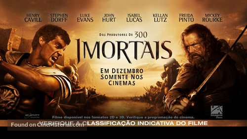 Immortals - Brazilian Movie Poster