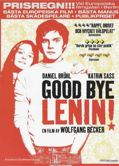 Good Bye Lenin! - Swedish Movie Poster
