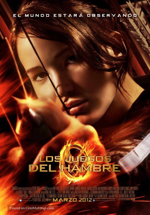 The Hunger Games - Mexican Movie Poster