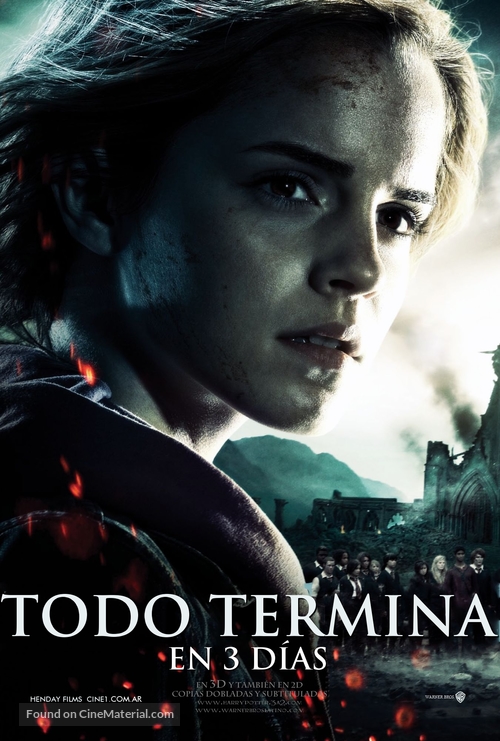 Harry Potter and the Deathly Hallows - Part 2 - Argentinian Movie Poster