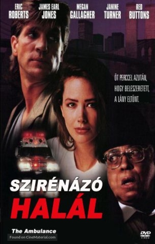 The Ambulance - Hungarian DVD movie cover