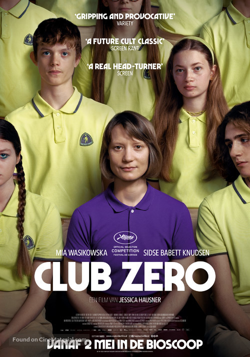 Club Zero - Dutch Movie Poster