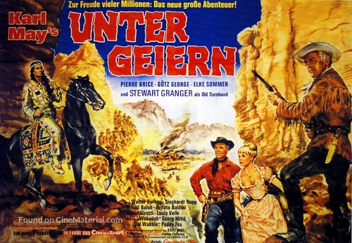 Unter Geiern - German Movie Poster