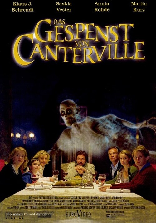 Das Gespenst von Canterville - German DVD movie cover