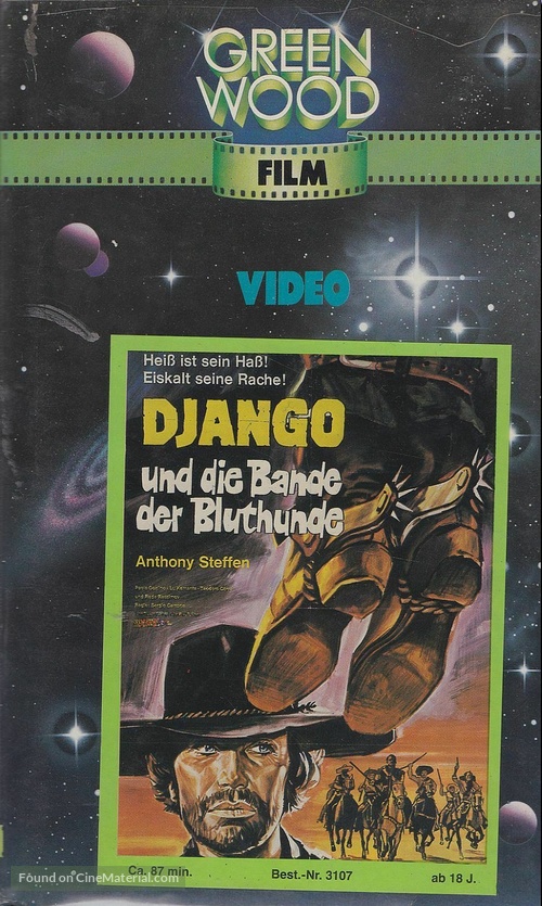 Django il bastardo - German VHS movie cover