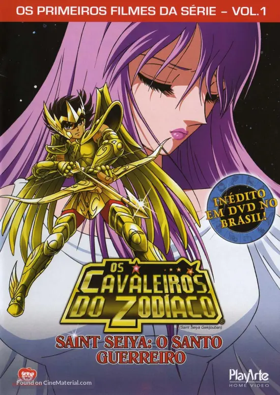 Dvd Cavaleiros Do Zodíaco Zodiaco Saint Seiya Dublado Full