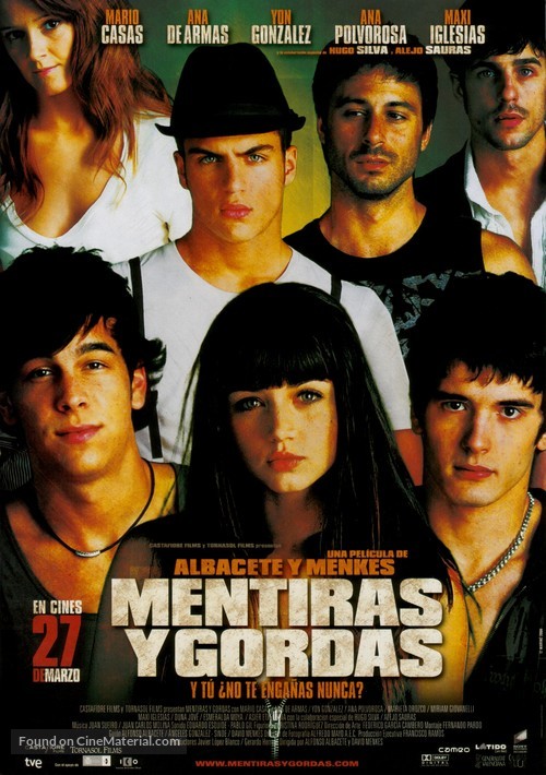 Mentiras y gordas - Spanish Movie Poster