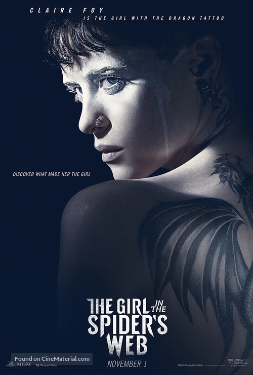 The Girl in the Spider&#039;s Web - Thai Movie Poster