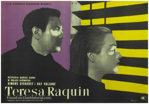 Th&egrave;r&eacute;se Raquin - Polish Movie Poster