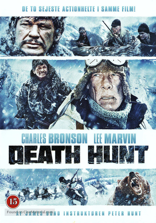 Death Hunt - Danish DVD movie cover