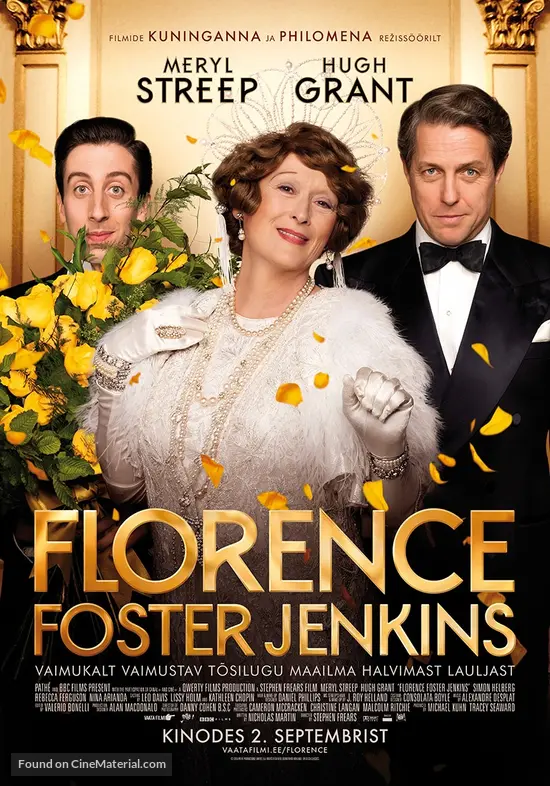 Florence Foster Jenkins - Estonian Movie Poster