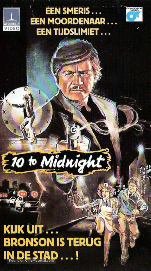 10 to Midnight - Dutch Movie Cover