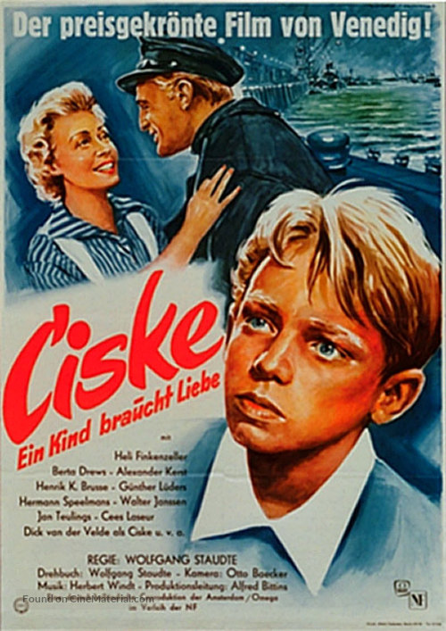 Ciske - Ein Kind braucht Liebe - German Movie Poster