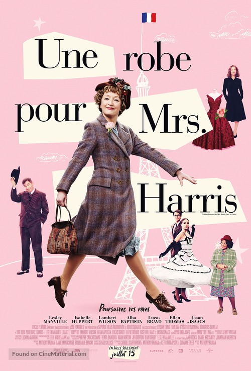 Mrs. Harris Goes to Paris - Canadian Movie Poster