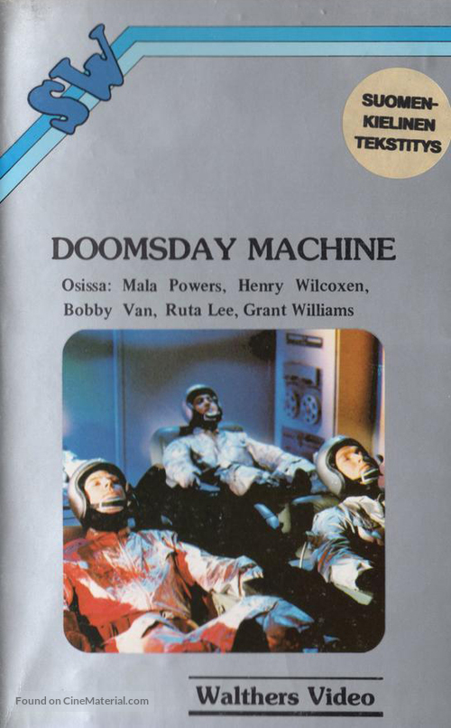 Doomsday Machine - Finnish VHS movie cover