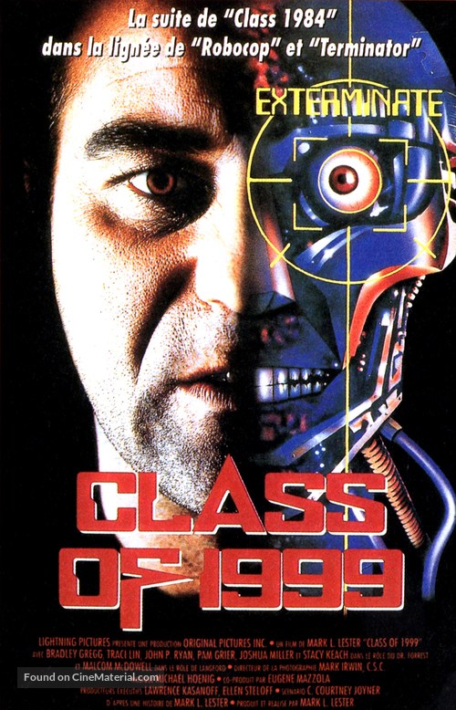 Class of 1999 - French VHS movie cover