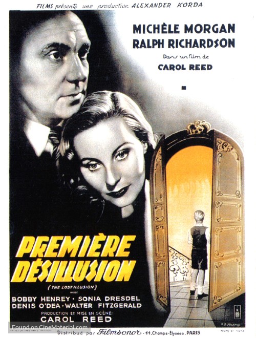 The Fallen Idol - French Movie Poster
