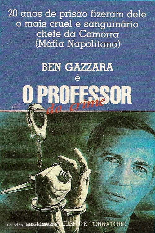 Camorrista, Il - Brazilian VHS movie cover