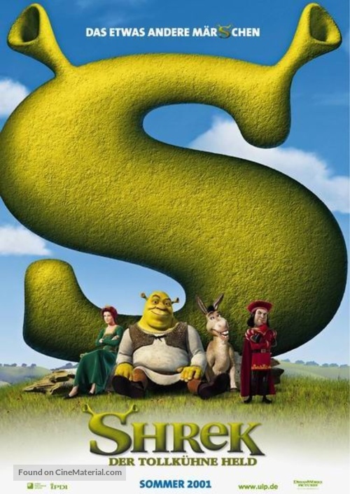 Shrek - German Movie Poster