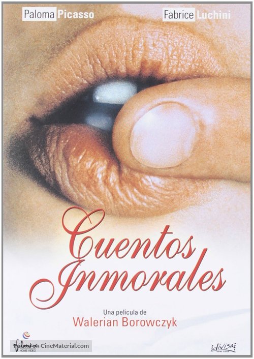 Contes immoraux - Spanish DVD movie cover