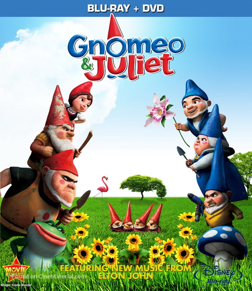 Gnomeo &amp; Juliet - Blu-Ray movie cover