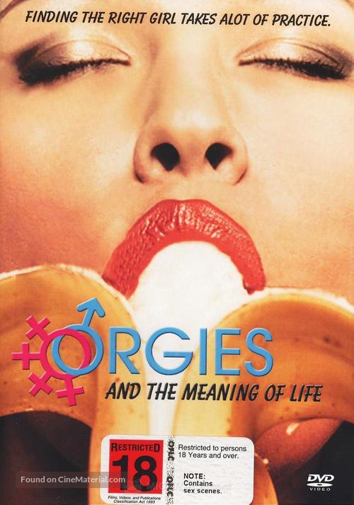 Orgies and the Meaning of Life - New Zealand DVD movie cover