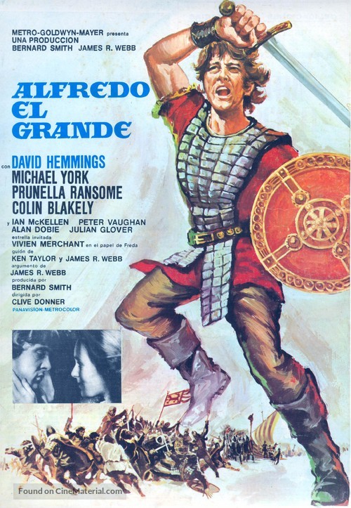 Alfred the Great - Spanish Movie Poster