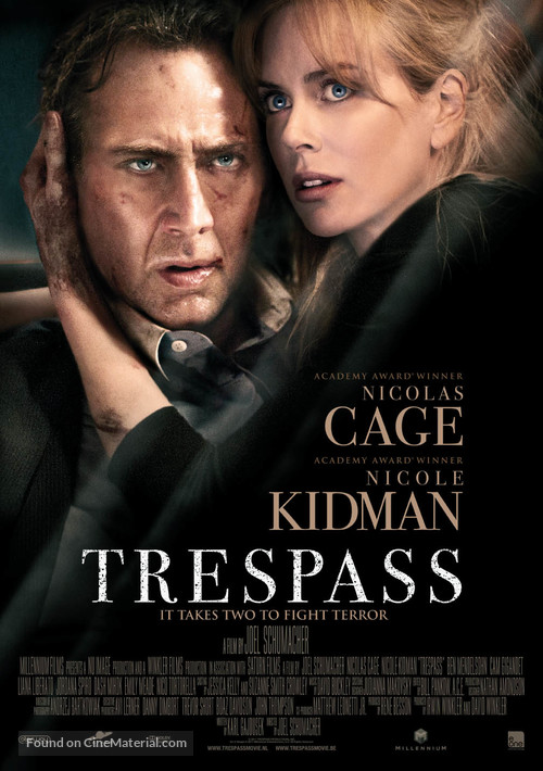 Trespass - Dutch Movie Poster