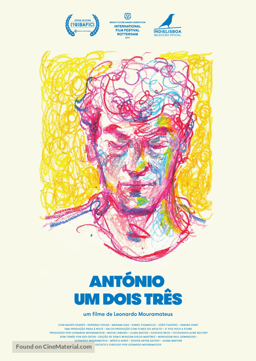 Antonio One Two Three - Brazilian Movie Poster