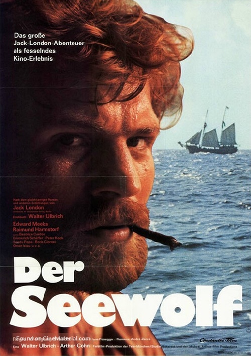 Der Seewolf - German Movie Poster