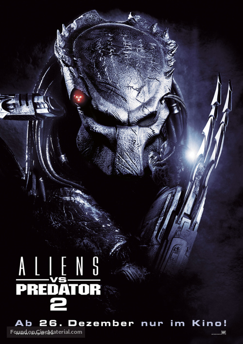 AVPR: Aliens vs Predator - Requiem - German Movie Poster